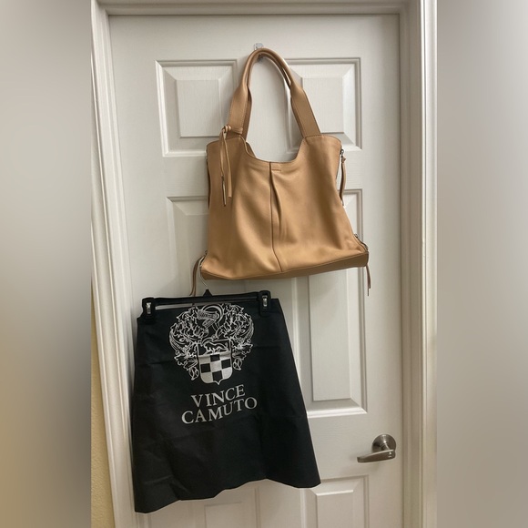 VINCE CAMUTO Leather Shoulder Bag - Picture 2 of 9